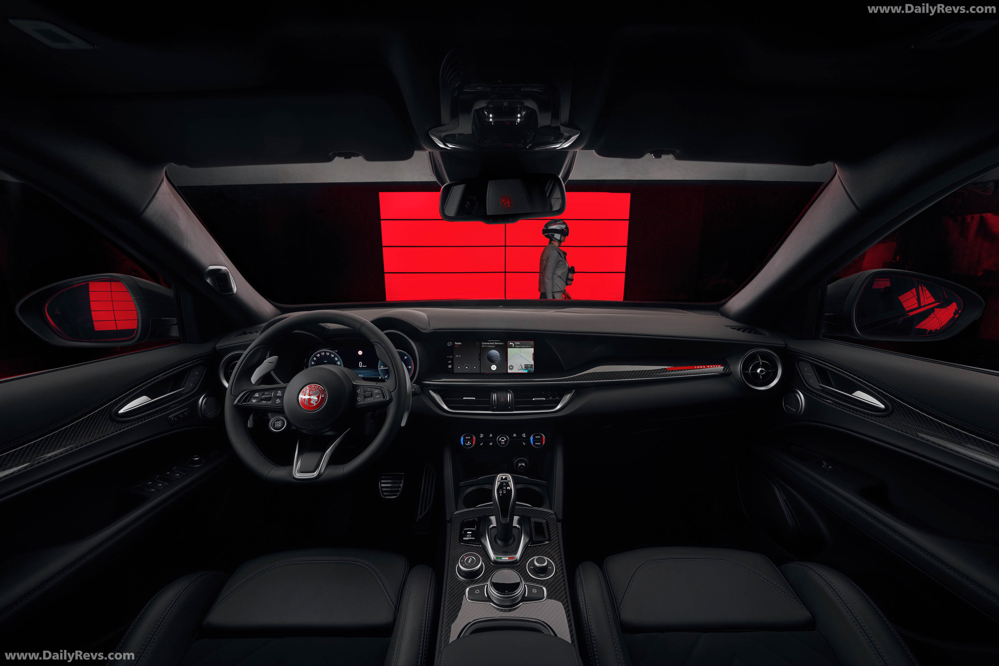 2027 Alfa Romeo Stelvio Luna Rossa Interior